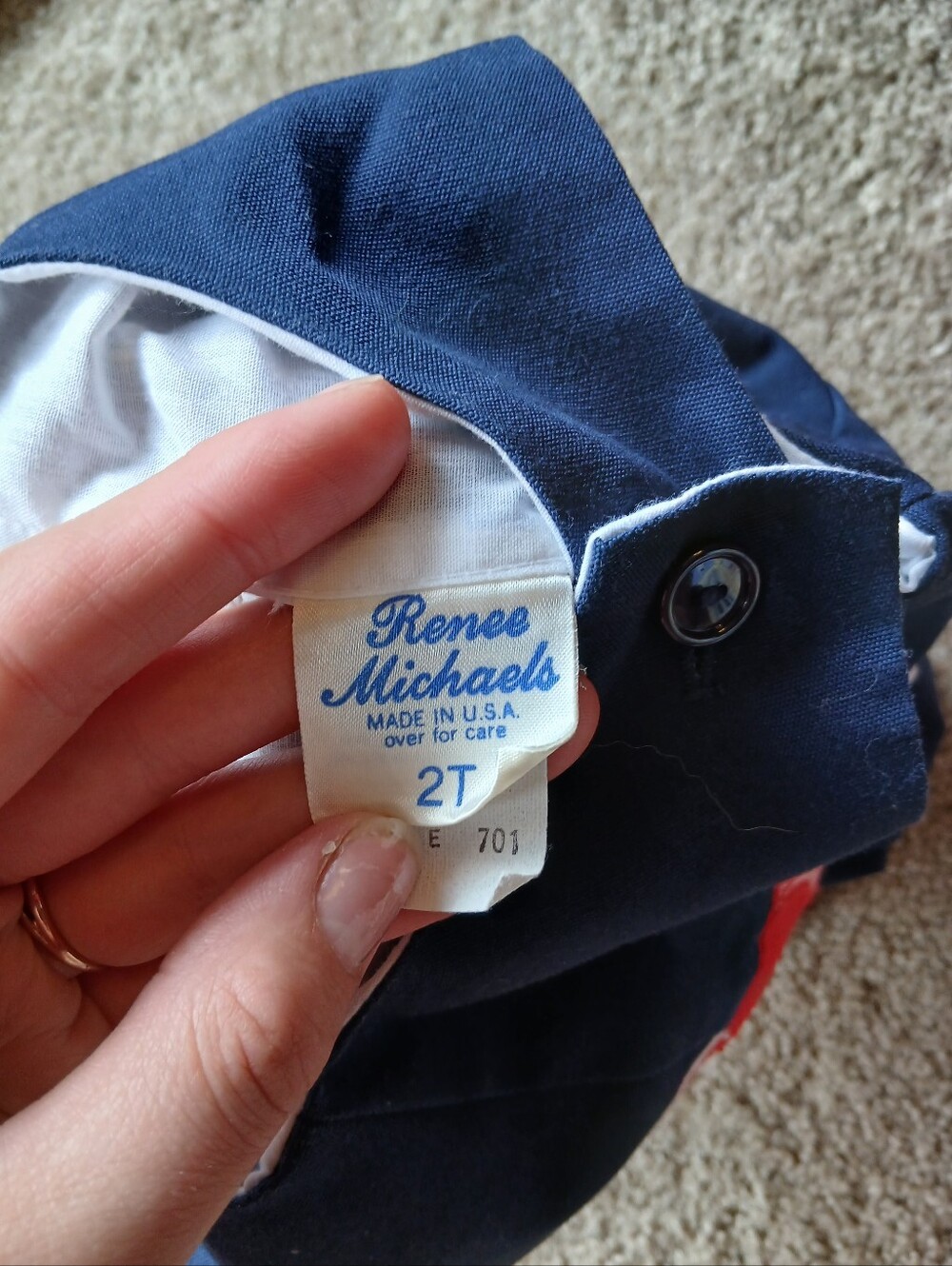 Vintage Set of Boys Rompers with Horse Applique & Champ Overalls - Picture 5 of 11